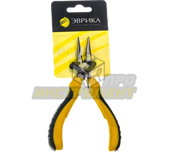 Тонкогубцы- утконосы прямые мини 5" ЭВРИКА 1/12/120 (10702070/210723/3299258 , Китай)