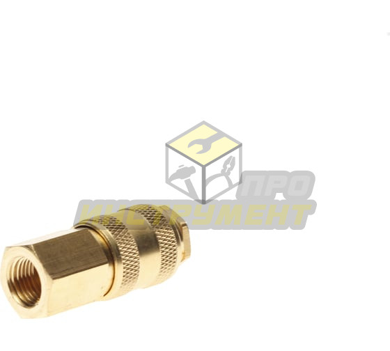 Быстроразъем пневматический ER-BSE1-2SF:с клапаном с внутренней резьбой 1/4" (латунь) ЭВРИКА /1/10 (