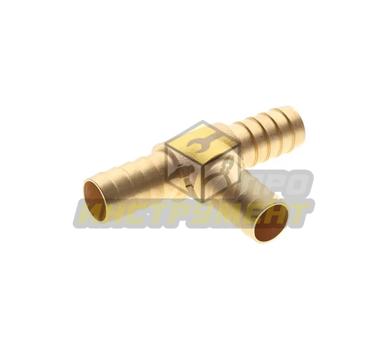 Разветвитель ER-E102-6/5: Т-образный "елочка" 16мм ЭВРИКА /1/10 (10702070/270325/5105826 , Китай)