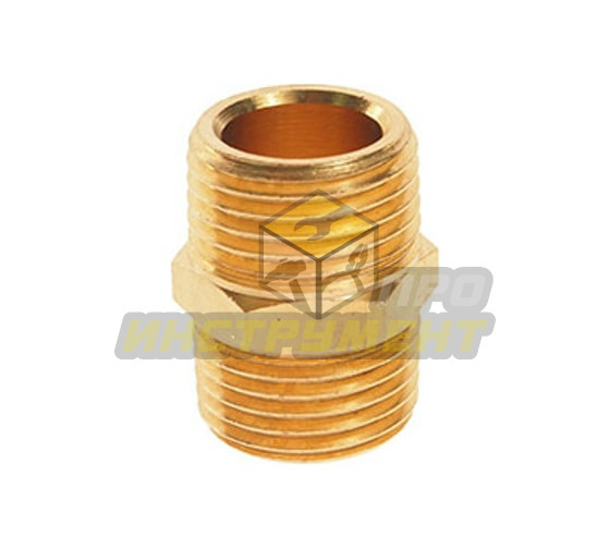 Соединитель резьбовой ER-MM12/12:наруж. резьба 3/4"x3/4" ЭВРИКА