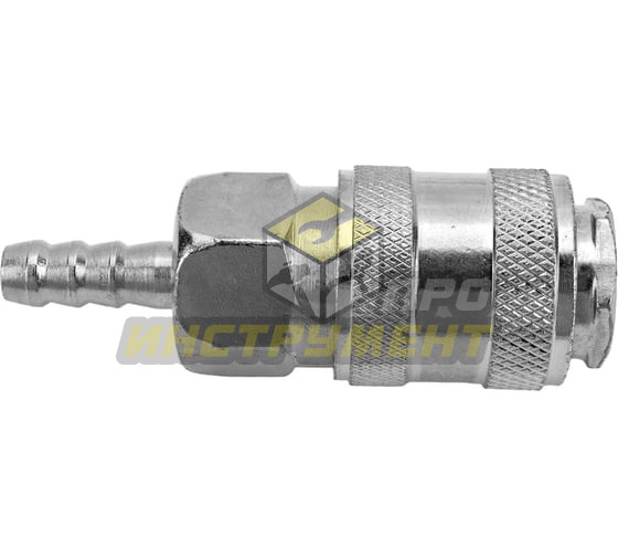 Быстроразъем пневматический ER-SE1-2SH:с клапаном "елочка" 6мм ЭВРИКА /1/10 (10702070/270325/5105826