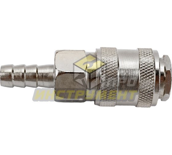 Быстроразъем пневматический ER-SE1-3SH:с клапаном "елочка" 8мм ЭВРИКА /1/10