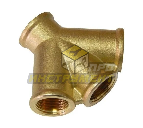 Разветвитель W-образный ER-SP029/3: внутр.резьба 1/2" ЭВРИКА /1/10