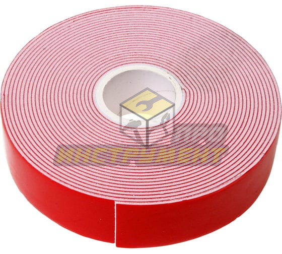Скотч двухсторонний ET-225 PRO 22мм х 5м профессиональный (красный) MEGAPOWER /1/144 (10702070/16042