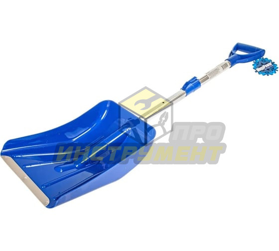 Лопата M-71005BL для снега телескопическая 70-90см BLUE MEGAPOWER /1/10 (10702070/081124/5118850 , К