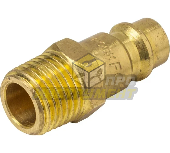 Штуцер RF-SE2-4PM для быстроразъема наруж. резьба 1/2" (в пластиковом держателе) ROCKFORCE /1