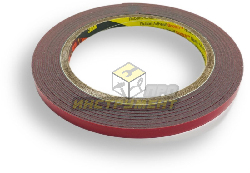 Скотч двухсторонний 12мм x 5м для молдингов ЗМ