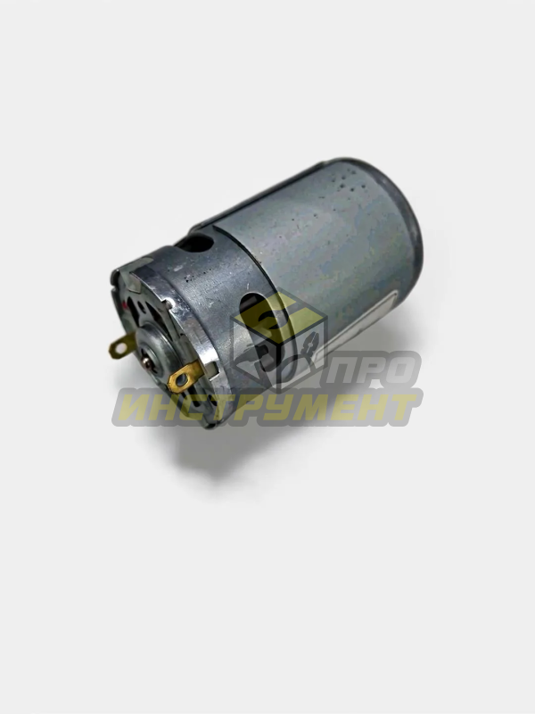 Двигатель для шуруповерта 18V без шестерни, d вала-3мм, D корп-37.5мм, паз