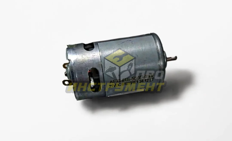 Двигатель для шуруповерта 21V без шестерни, d вала-3мм, D корп-37.5мм, паз (AEZ)