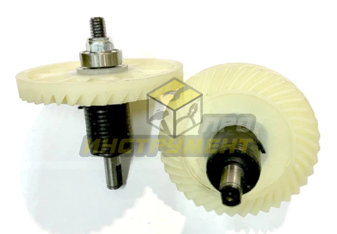 Шестерня пластиковая для элпил Китай, D-85, H-36, прямой зуб, с валом в сборе