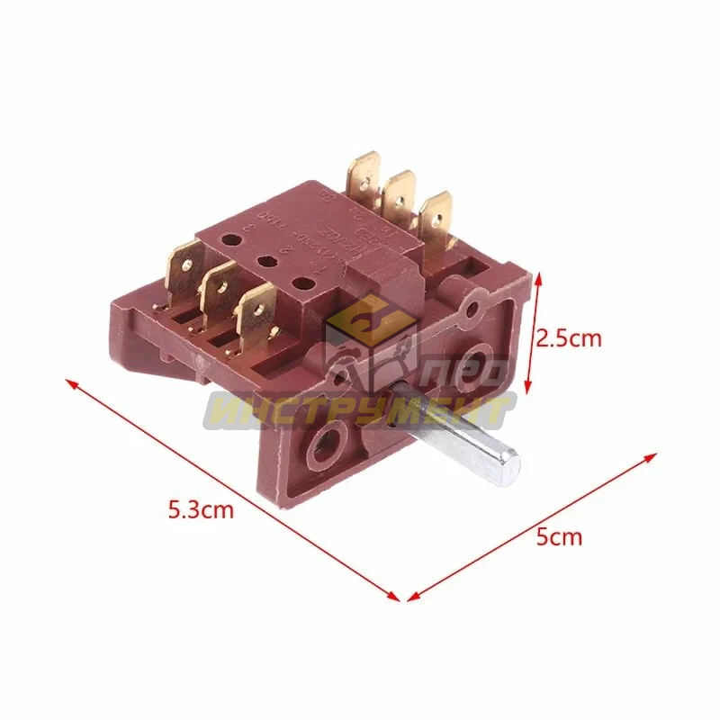 Переключатель элпл. 6 контактов