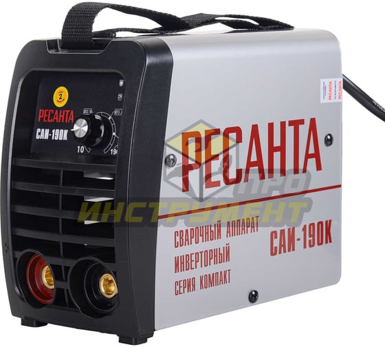 Сварочный аппарат инверторный САИ190К (компакт) Ресанта