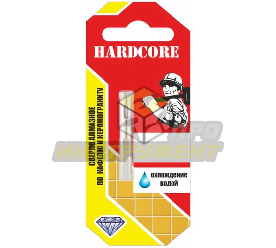 Hardcore Сверло алмазное по кафелю и керамогр. 6мм 152006