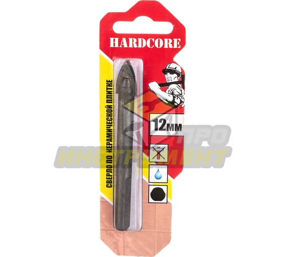 Hardcore Сверло по керамической плитке 12 мм 153012