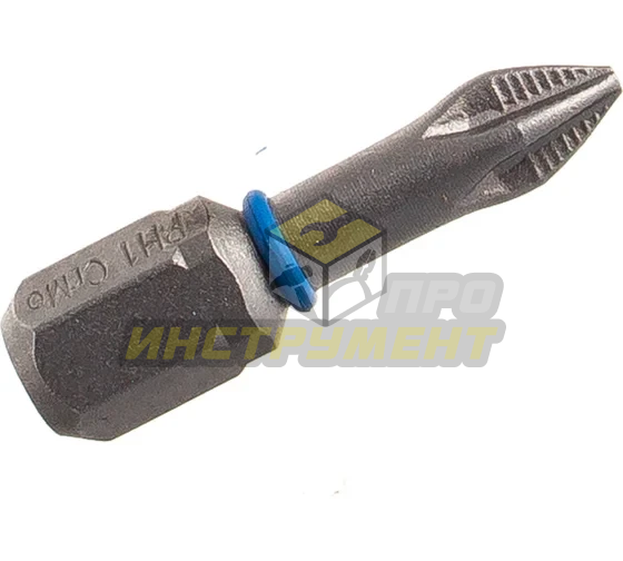 Зубр Биты "ЭКСПЕРТ" торсионные кованые, обточенные, хромомолибденовая сталь, тип хвостовика C 1/4",