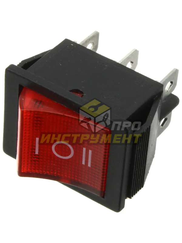 Выключатель №131 H (1 положение, двойная, 6 контактов)