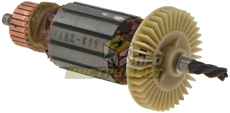 Якорь дрели 4-зуб, d-39,выс.156,ось-7мм. ID 13 Z, 750Wt (AEZ)