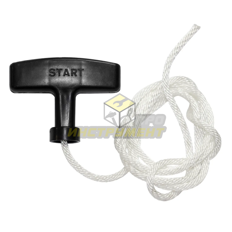 Ручка стартера для двигателей, мотоблоков и т.д. со шнуром L-1м d-4мм