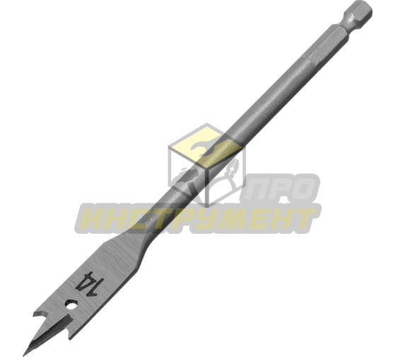 MATRIX Сверло по дереву перовое, 14 мм 6-гранный хвостовик// 70409