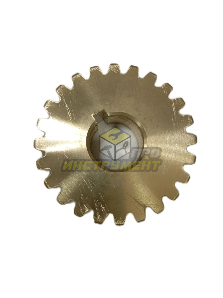 Шестерня редуктора снегоуборщика 24-зуб, d-65, под вал 22, h-18, шпонка 5мм