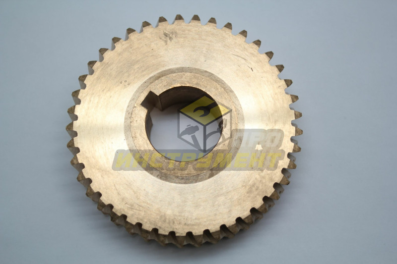 Шестерня редуктора снегоуборщика 41-зуб, d-80, под вал 25.4, h-19/22, шпонка 6мм