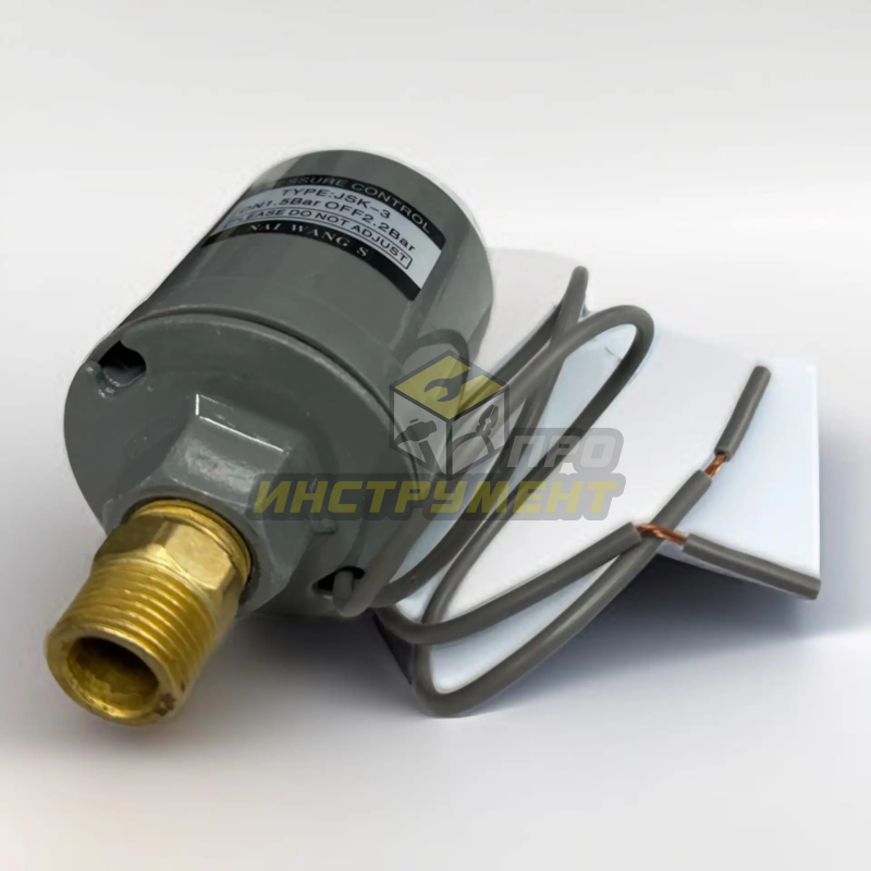 Автоматика вод.насоса, малая 220V (переходник на папу G3/8 с регул.до 3-х атм.) (AEZ)