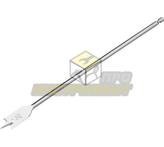 MATRIX Сверло по дереву перовое удлиненное, 20 х 300 мм 704020