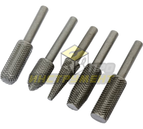 Pobedit Набор шарошек по металлу, HCS ? 6 мм * L 60 мм 2160425