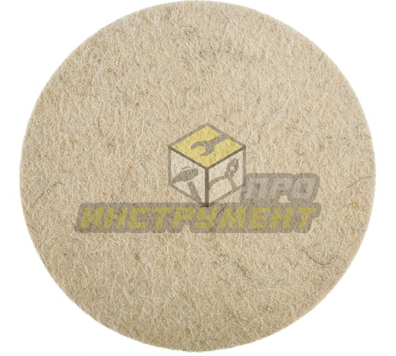 SKRAB Диск войлочный на липучке 125х10мм Normal СЕРЫЙ 35553