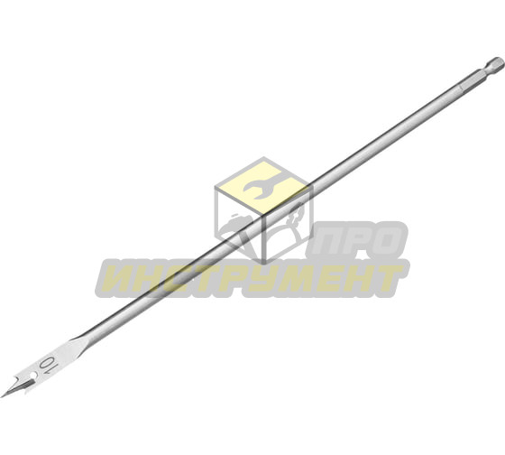 MATRIX Сверло по дереву перовое удлиненное, 10 х 300 мм 704010