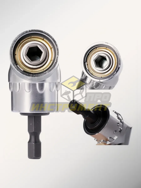 Угловой адаптер для шуруповерта под биту 1/4"