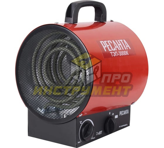 Тепловая электрическая пушка ТЭП-3000К (круглая) Ресанта