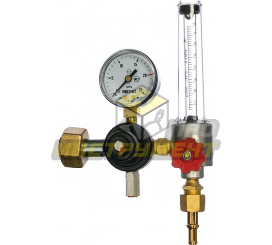 REDIUS Регулятор аргоновый АР-40-КР1-м-Р1 с ротаметром 055021