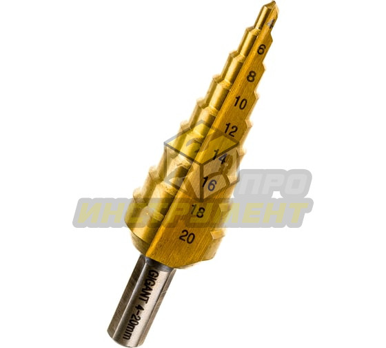 Gigant ступенчатое сверло 4-20мм GSD 11052