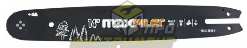Шина 3/8 1.3 50зв. 14" 35см (MAXPILER)