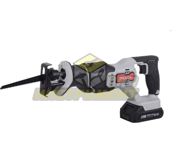 Сабельная пила аккумуляторная АСП-20Li (в комплекте 1 АКБ и ЗУ) ЕА+ Ресанта