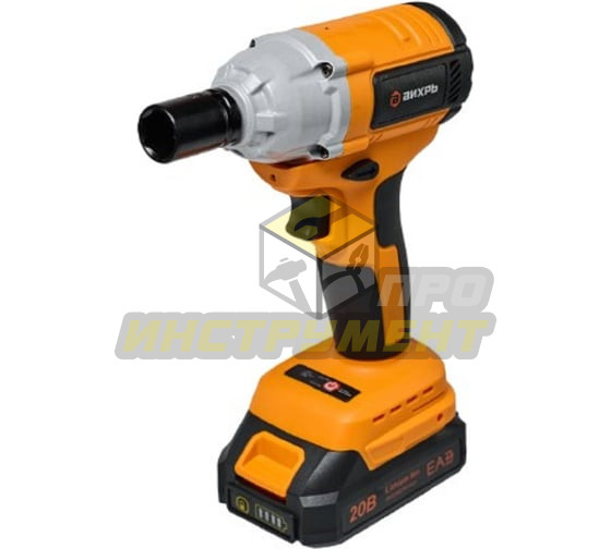 Гайковерт аккумуляторный АГ-300/20Li (в комплекте 2 АКБ и ЗУ) ЕА+ в кейсе Вихрь