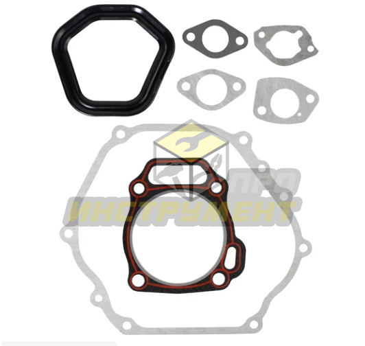 Комплект прокладок REDVOLT с прокладкой ГБЦ 190F, GX410, GX420 (толстая) 16-127K