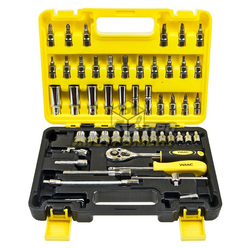 Набор инструмента WMC-2531-5EURO: 53пр. WMC TOOLS /1/16 OLD